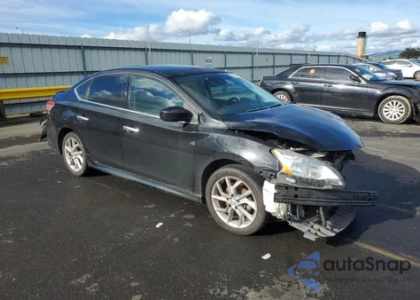 2014 Nissan Sentra S z USA, uszkodzony, nr VIN 3N1AB7APXEY252843